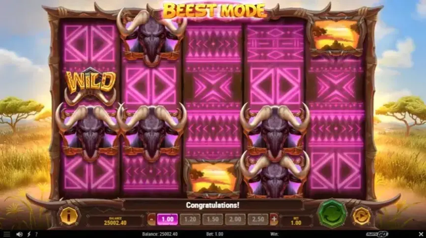 Win A Beest slot screenshot 3