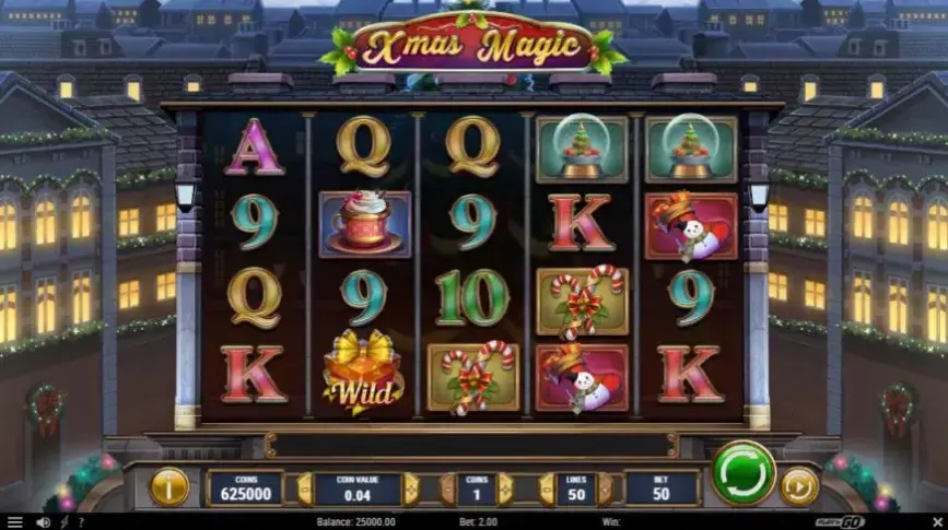 Xmas Magic slot screenshot 