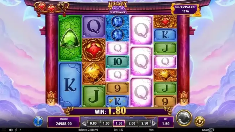 Legacy of Gems Blitzways slot screenshot 2