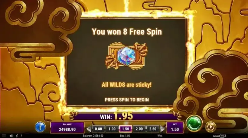 Legacy of Gems Blitzways slot screenshot 3