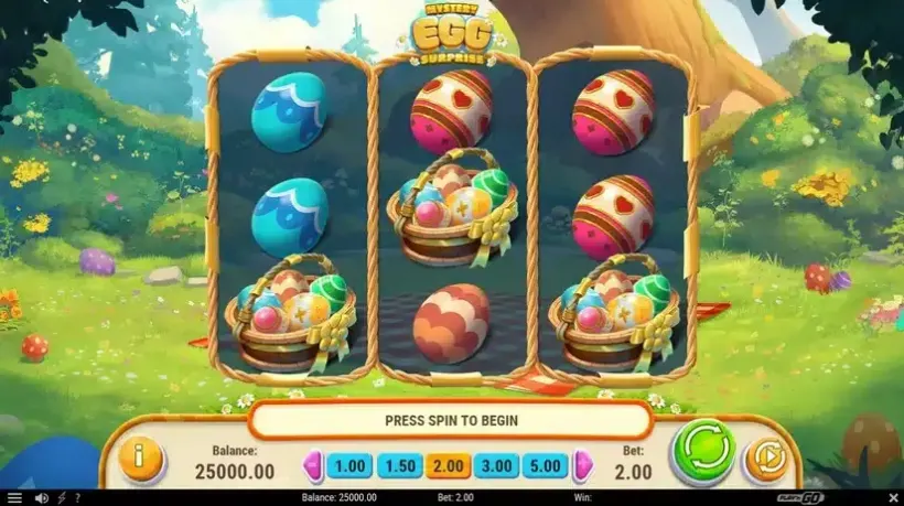 Mystery Egg Surprise slot screenshot 