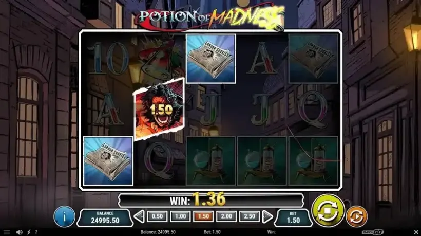 Potion of Madness slot screenshot 3