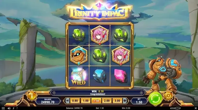 Trinity Impact slot screenshot 