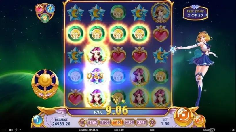 Moon Princess Origins slot screenshot 5