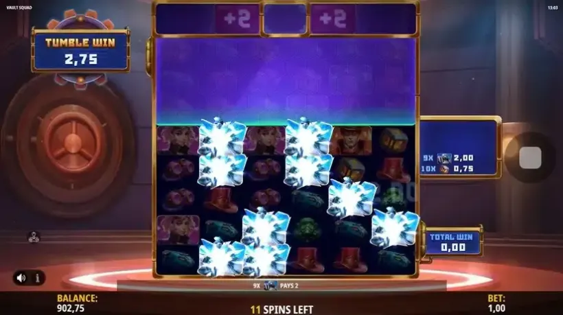 Vault Squad slot screenshot 4