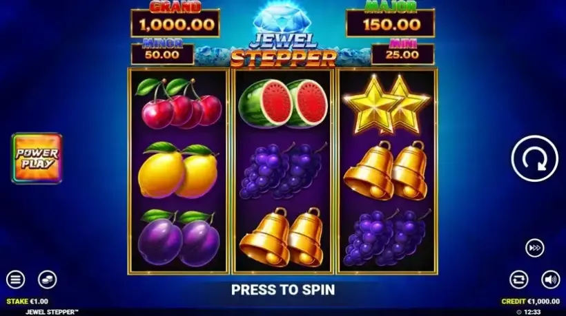 Jewel Stepper slot screenshot 