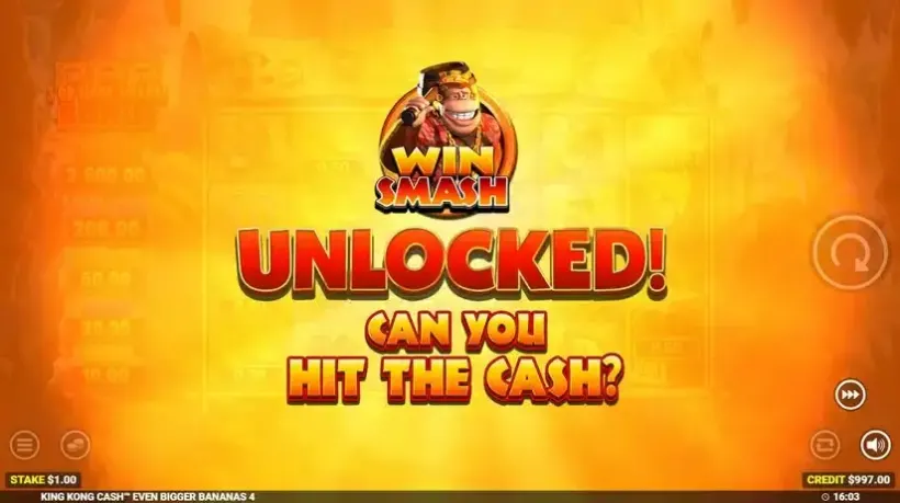 King Kong Cash Even Bigger Bananas 4 slot screenshot 3