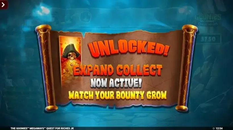 The Goonies Quest For Riches slot screenshot 5