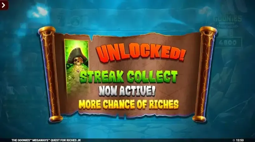 The Goonies Quest For Riches slot screenshot 3