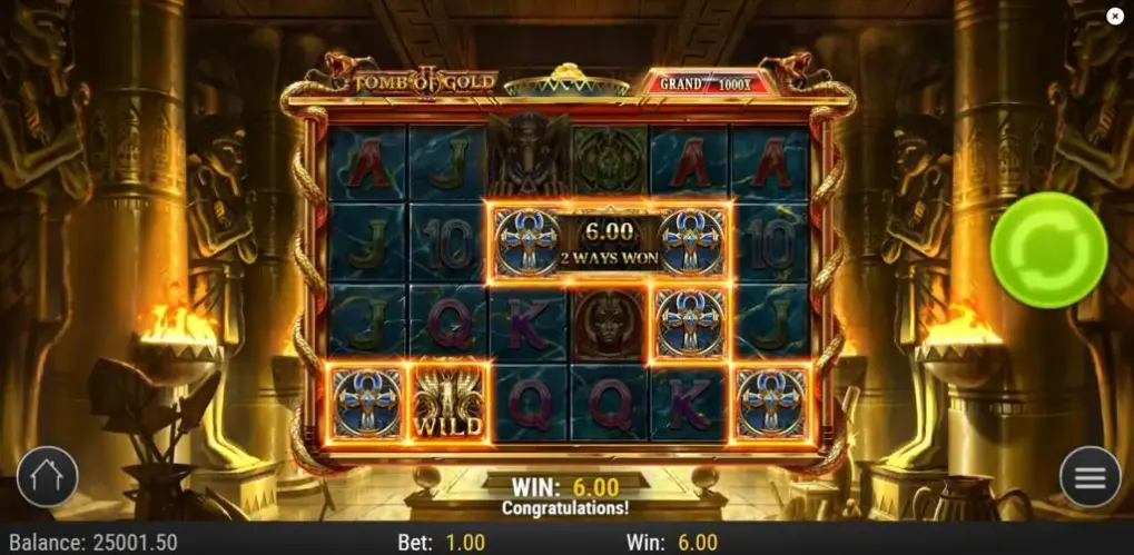 Tomb of Gold 2 slot screenshot 5