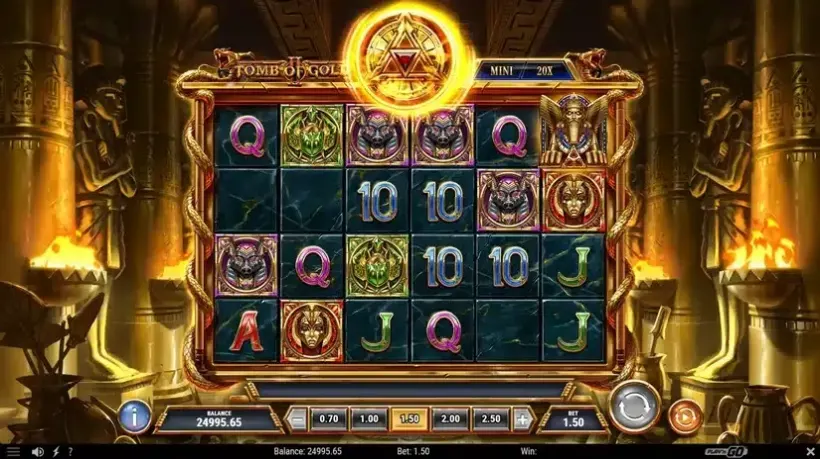 Tomb of Gold 2 slot screenshot 2