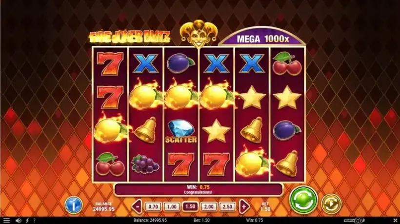 Fire Joker Blitz slot screenshot 2