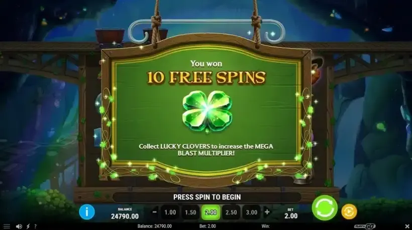 Leprechaun’s Diamond Dig slot screenshot 3