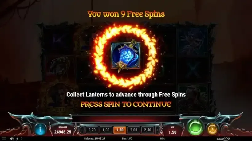 Divina Commedia I Nove Cerchi slot screenshot 3