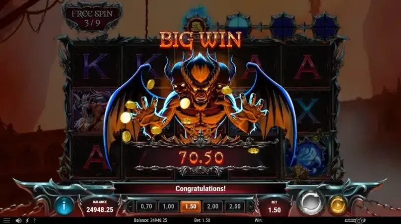 Divina Commedia I Nove Cerchi slot screenshot 