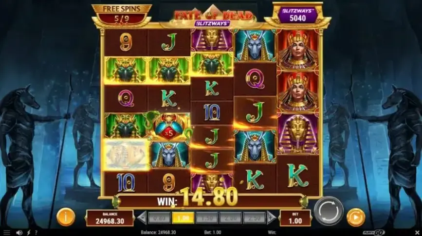 Fate of Dead Blitzways slot screenshot 6