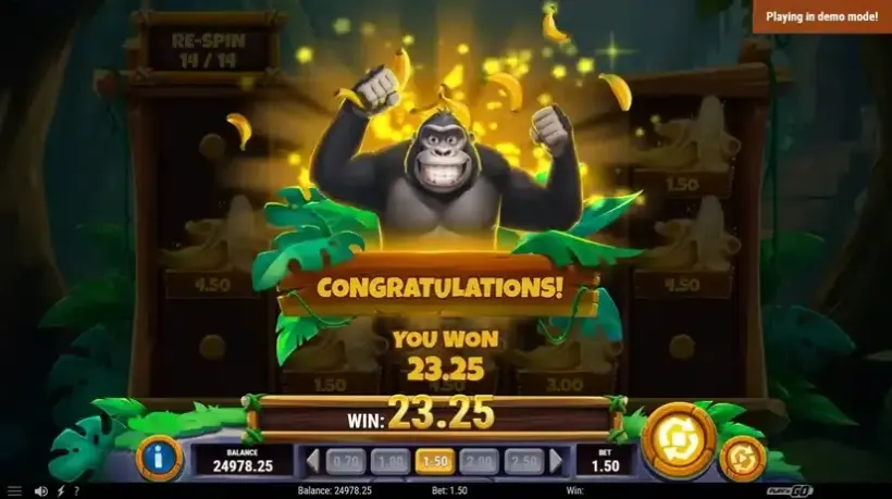 Banana Rush slot screenshot 