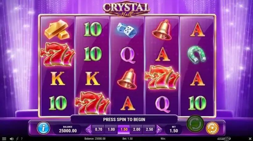 Crystal Hall slot screenshot 
