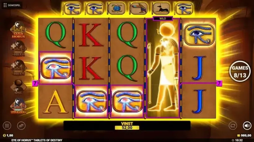 Eye of Horus Tablets of Destiny slot screenshot 5