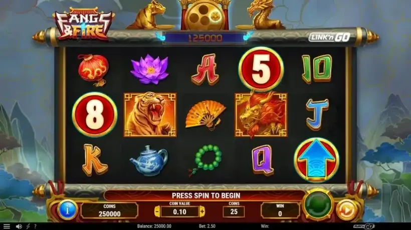 Fangs & Fire slot screenshot 