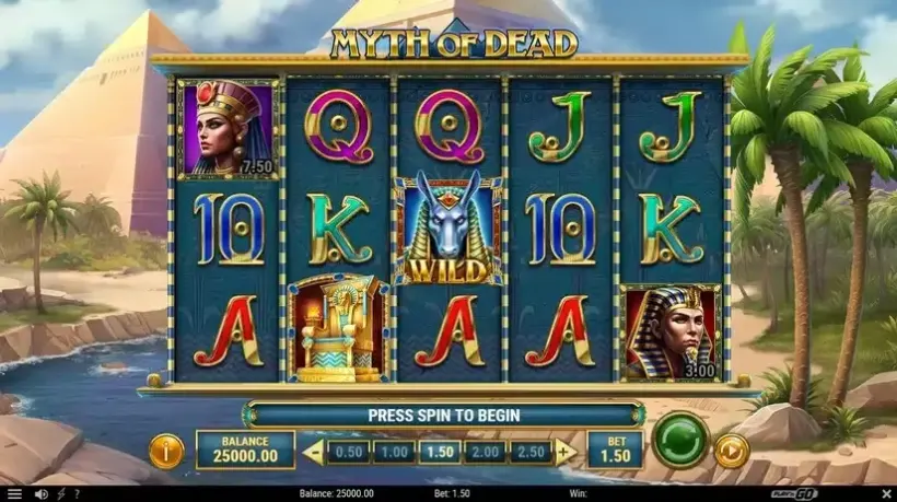 Myth of Dead slot screenshot