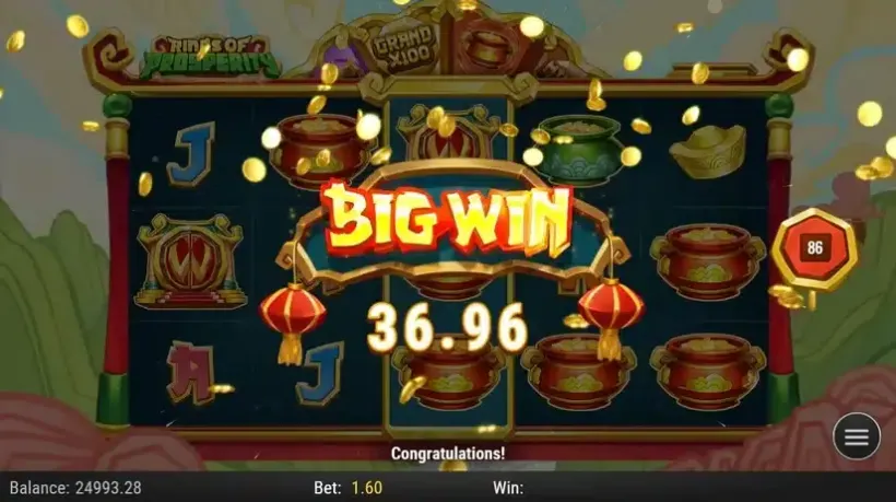 Rings of Prosperity slot screenshot 4