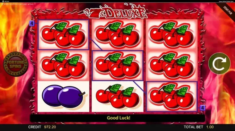 7’s Deluxe Fortune Spins slot screenshot 2