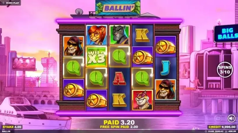 Ballin’ slot screenshot 5