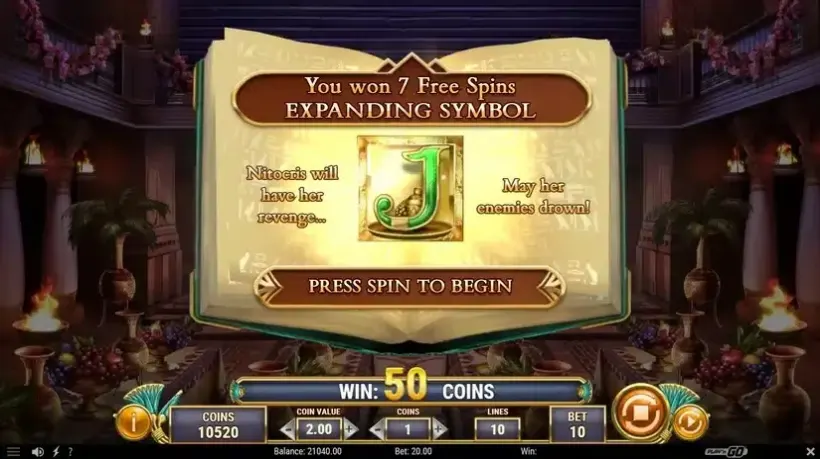 Banquet of Dead slot screenshot 2