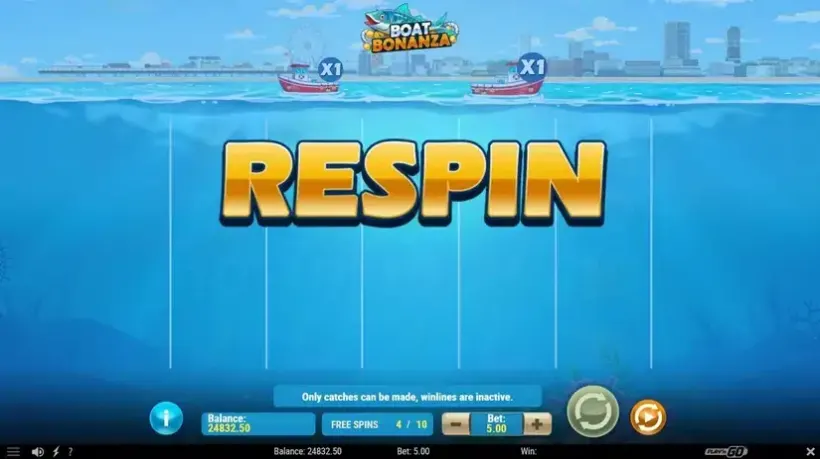 Boat Bonanza slot screenshot 4
