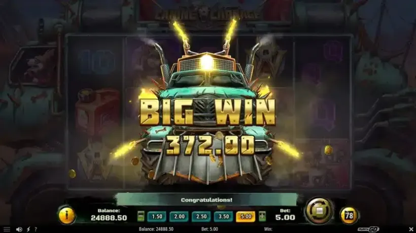 Canine Carnage slot screenshot 4