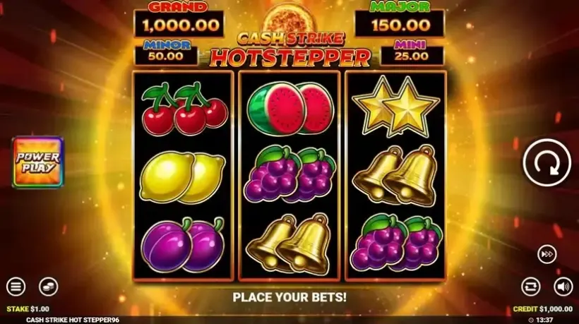 Cash Strike Hotstepper slot screenshot 1