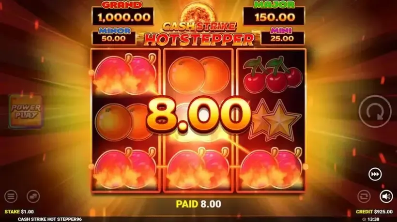 Cash Strike Hotstepper slot screenshot 2