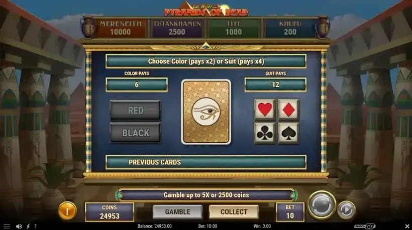 Cat Wilde and the Pyramids of Dead slot screenshot 3