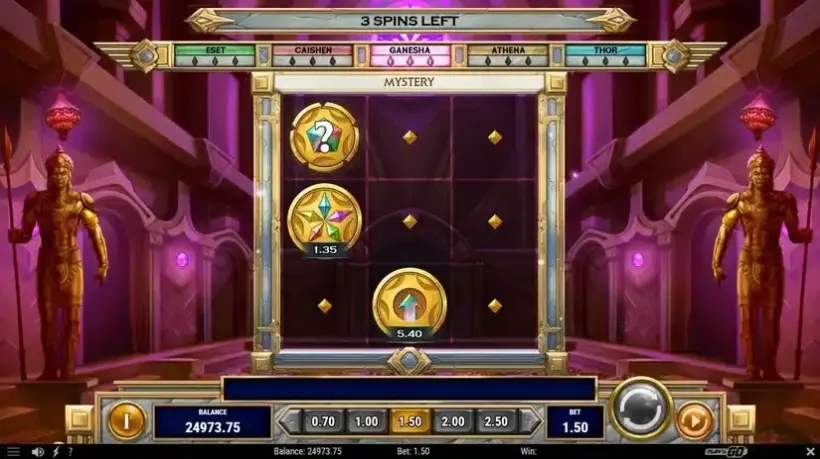 Chambers of Ancients slot screenshot 