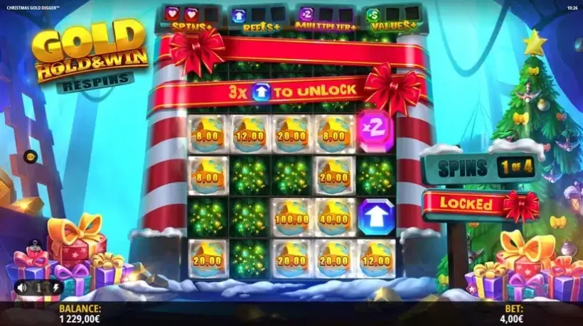 Christmas Gold Digger slot screenshot 8