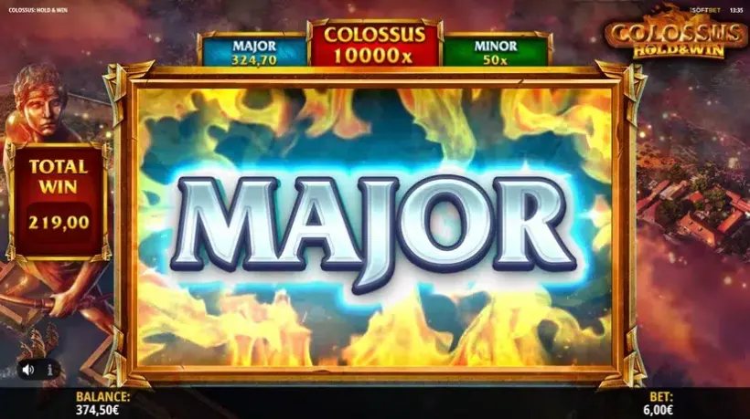 Colossus: Hold & Win slot screenshot 7