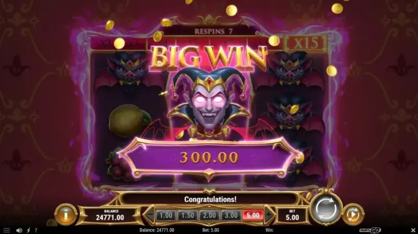 Count Jokula slot screenshot 7