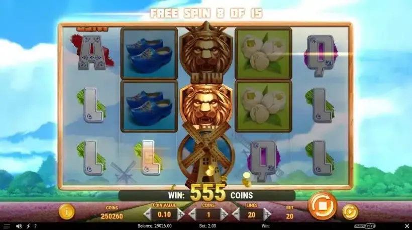 Dutch Flip slot screenshot 