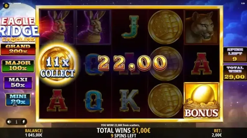 Eagle Ridge slot screenshot 7