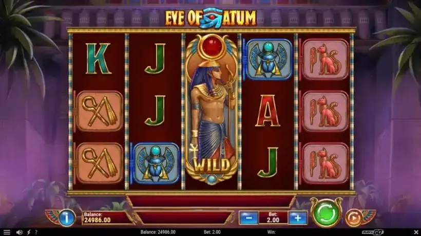 Eye of Atum slot screenshot 2