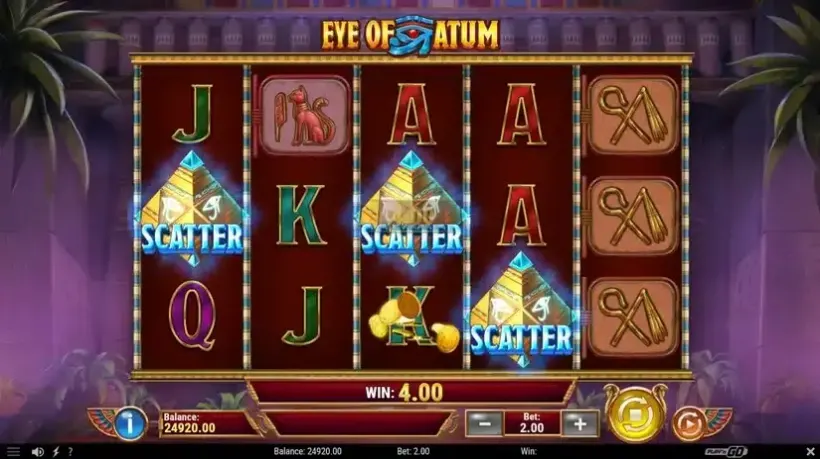 Eye of Atum slot screenshot 4