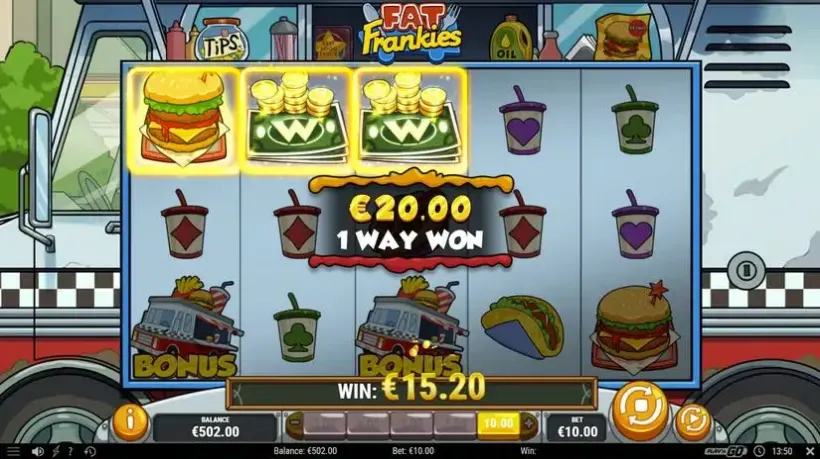 Fat Frankies slot screenshot 4