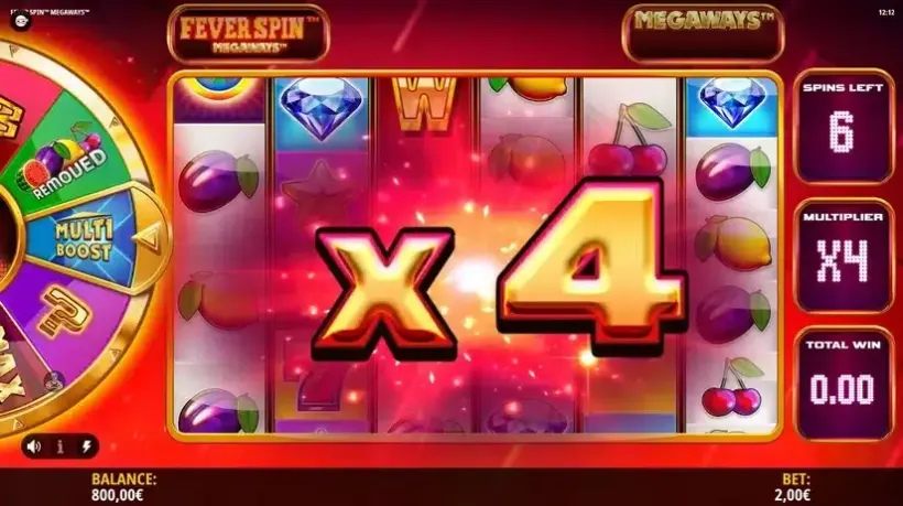 Fever Spin Megaways slot screenshot 