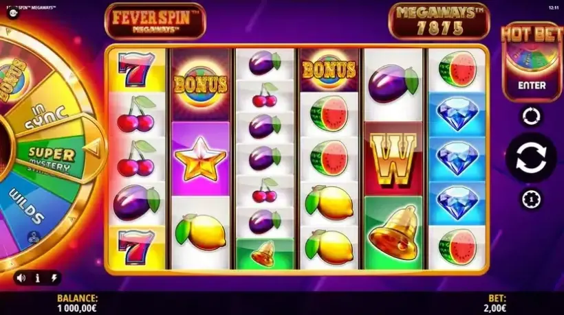 Fever Spin Megaways slot screenshot 