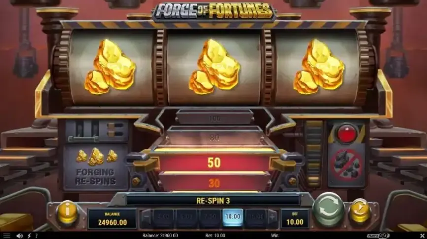 Forge of Fortunes slot screenshot 3