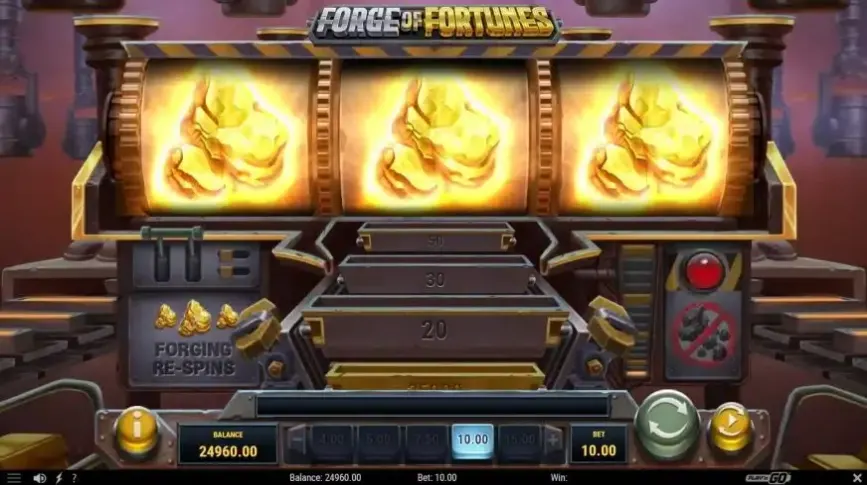 Forge of Fortunes slot screenshot 2