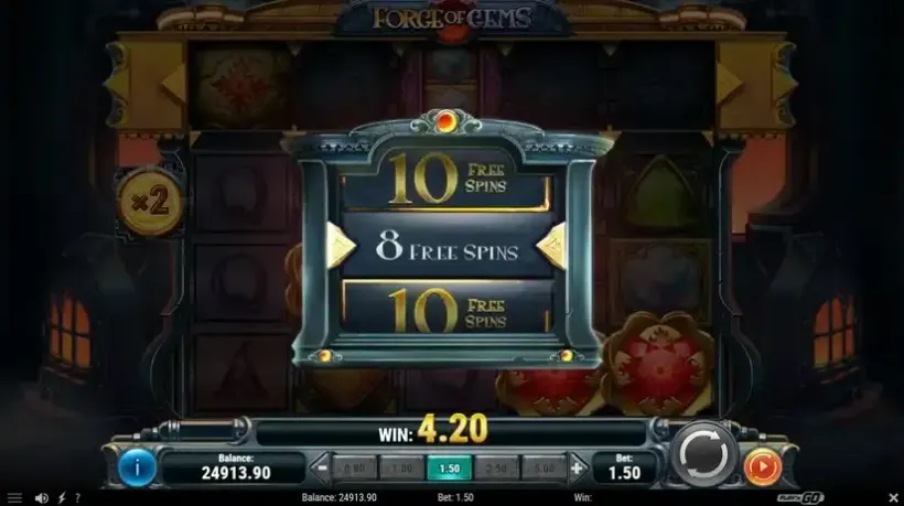 Forge of Gems slot screenshot 4