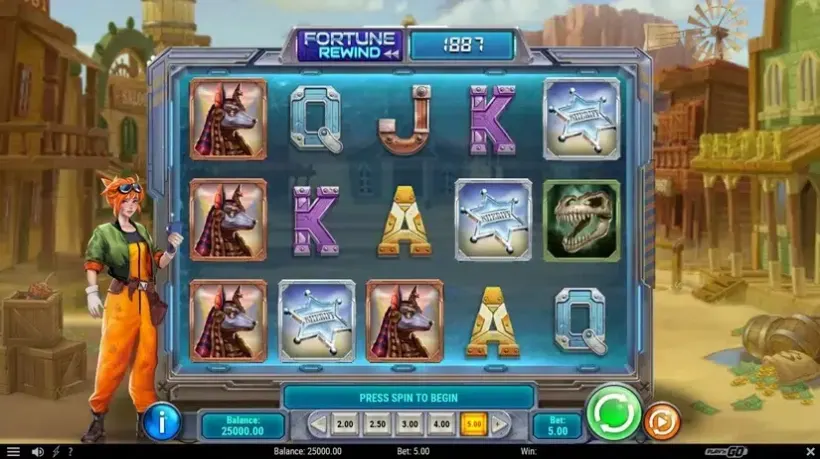 Fortune Rewind slot screenshot 
