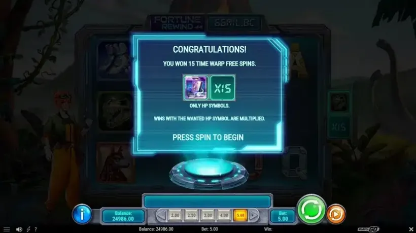 Fortune Rewind slot screenshot 5